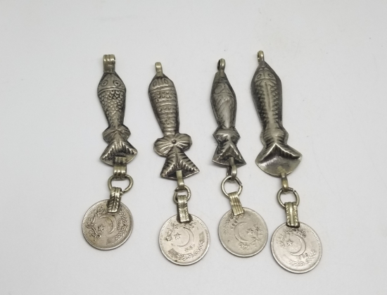 TÜRKMEN İŞİ ANTİKA GERDANLIK PARÇALARI LOTU