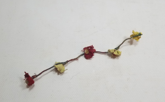 OSMANLI DÖNEMİ İĞNE OYALI KOZAK YÖRESİ NADİR GELİN ÇİÇEĞİ