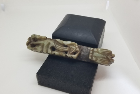 JADE TAŞINDAN YAPILMIŞ UZAKDOĞU KEMER TOKASI