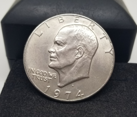 1974 TARİHLİ KOLEKSİYONLUK GÜMÜŞ 1 DOLAR