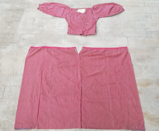 OSMANLI DÖNEMİ EL DOKUMA ŞALVAR CEPKEN TAKIMI