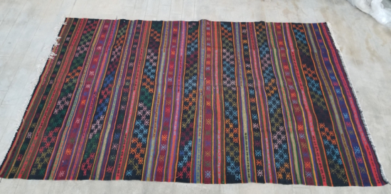 OSMANLI DÖNEMİ EL DOKUMA UŞAK KİLİMİ