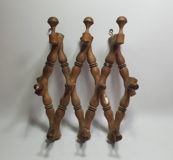 OSMANLI DÖNEMİ EL YAPIMI AHŞAP KÖRÜKLÜ ASKI