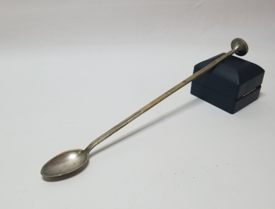 NADİR TİPTE ANTİKA İTALYAN SERVİS KAŞIĞI