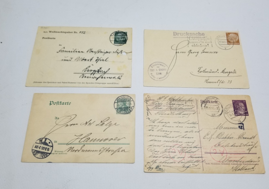 2. DÜNYA SAVAŞI DÖNEMİ ALMAN KARTPOSTAL LOTU