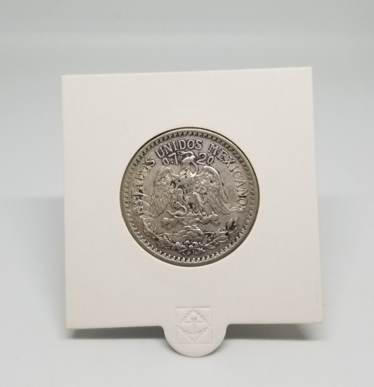 1937 YILI MEKSİKA 50 CENTAVOS GÜMÜŞ PARA