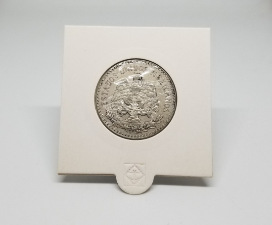 1935 YILI MEKSİKA 50 CENTAVOS GÜMÜŞ PARA