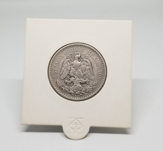 1939 YILI MEKSİKA 50 CENTAVOS GÜMÜŞ PARA