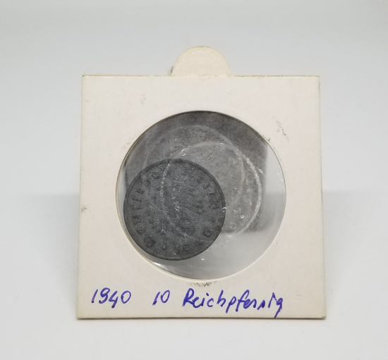 1940 YILI NAZİ ALMANYASI 10 REICHSPFENNIG