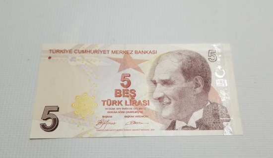 9. EMİSYON 1. TERTİP -5 TÜRK LİRASI-