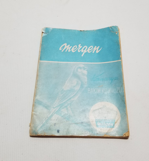 1966 TARİHLİ KANARYA BAKIM KLAVUZU İSİMLİ KİTAP