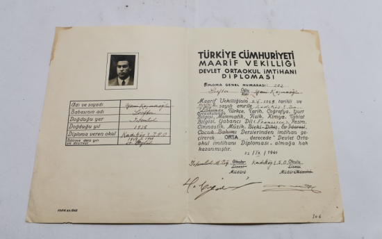 ANTİKA ORTAOKUL DİPLOMASI