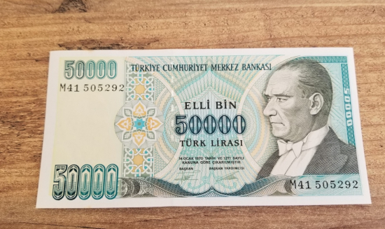 7. EMİSYON 2. TERTİP - 50.000 TÜRK LİRASI-