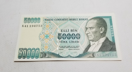 7. EMİSYON 2. TERTİP - 50.000 TÜRK LİRASI-