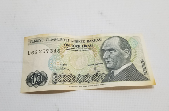 ANTİKA KAĞIT 10 LİRA