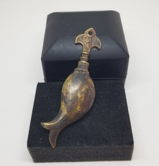 NADİR TİPTE ANTİKA BRONZ SÜRMEDAN