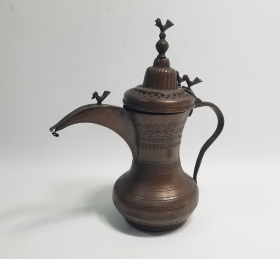 ÜZERİ USTA DAMGALI OSMANLI DÖNEMİ NADİR KUŞLU MIRRA