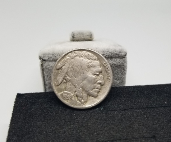 1935 YILI KOLEKSİYONLUK NİKEL AMERİKAN 5 CENT