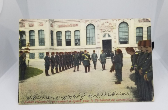 MEHMET REŞAD HAN GÖRSELLİ OSMANLI DÖNEMİ NADİR KARTPOSTAL