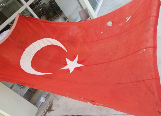 OSMANLI SON DÖNEM DEV BOYDA BAYRAK
