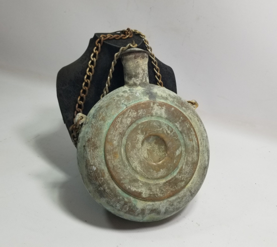 OSMANLI DÖNEMİ BAKIR DEVE MATARASI