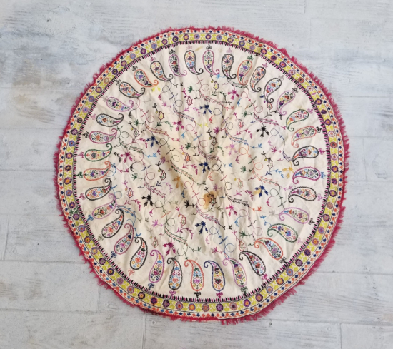 OSMANLI DÖNEMİ ZİNCİR İŞİ NADİR SİNİ ÖRTÜSÜ