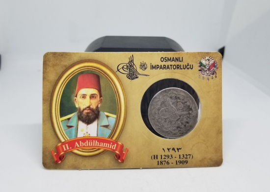 SULTAN ABDÜLHAMİD HAN DÖNEMİ KOLEKSİYONLUK KAPAMASINDA GÜMÜŞ 5 KURUŞ