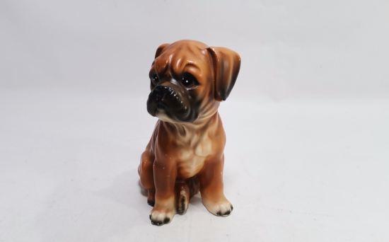 ANTİKA PORSELEN KÖPEK FİGÜRÜ