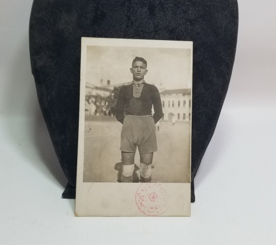ARKASI OSMANLICA YAZILI NADİR FOTOĞRAF