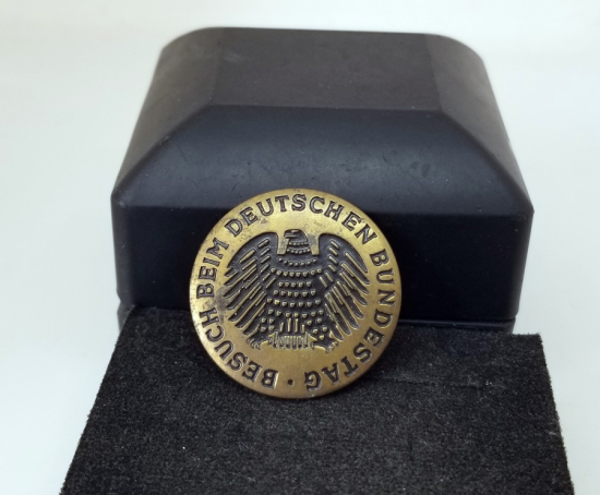 ALMAN FEDERAL MECLİSİ HATIRA ZİYARETÇİ ROZETİ
