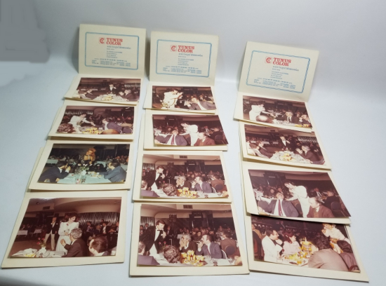 ANKARA BÜYÜK SÜRMELİ OTELİ ORİJİNAL ALBÜMÜNDE NÜKHET DURU VE EROL EVGİN KONSER FOTOĞRAFLARI