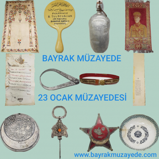 23 OCAK MÜZAYEDESİ