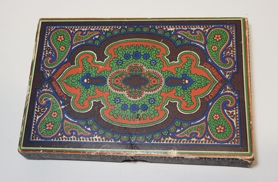 1. DÜNYA SAVAŞI - ÇANAKKALE SAVAŞI: KUTUSUNDA İNGİLİZ İPEK MENDİL 