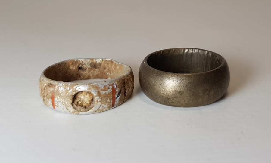 1. DÜNYA SAVAŞI DÖNEMİ 2 ADET ASKER YÜZÜĞÜ