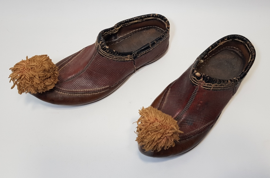 1. DÜNYA SAVAŞI - KURTULUŞ SAVAŞI DÖNEMİ PALİKARYA YUNAN ASKER AYAKKABISI - ÇOK NADİR 