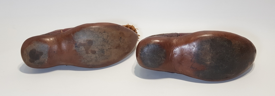 1. DÜNYA SAVAŞI - KURTULUŞ SAVAŞI DÖNEMİ PALİKARYA YUNAN ASKER AYAKKABISI - ÇOK NADİR 