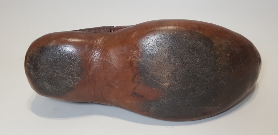 1. DÜNYA SAVAŞI - KURTULUŞ SAVAŞI DÖNEMİ PALİKARYA YUNAN ASKER AYAKKABISI - ÇOK NADİR 