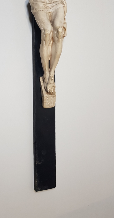 1900's ÇARMIHA GERİLMİŞ HAZRETİ İSA HEYKELİ: CRUCIFIX