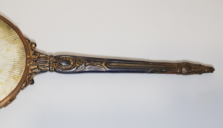 1900's NADİR FORMDA DEV BOY EL AYNASI