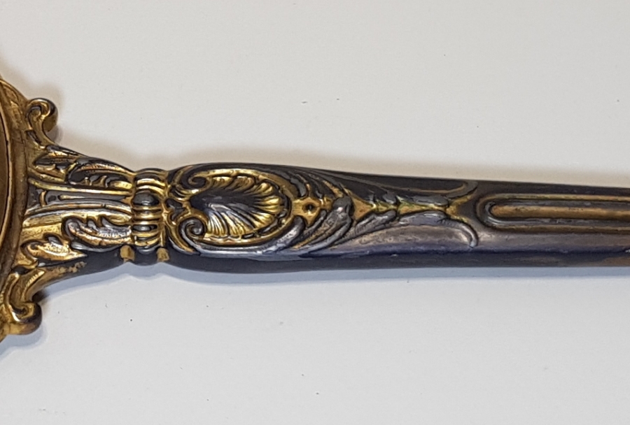 1900's NADİR FORMDA DEV BOY EL AYNASI