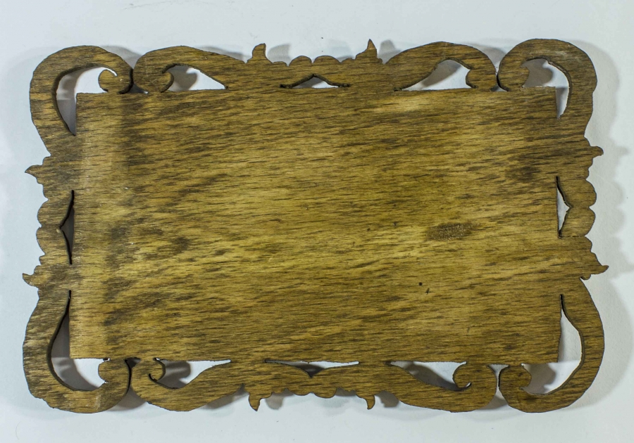 AHŞAP DEKUPAJ İŞÇİLİKLİ BESMELE HAT LEVHA