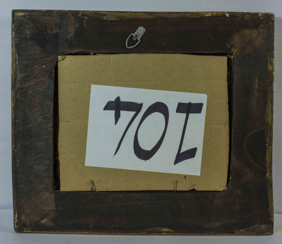 ALTIN VARAKLI AHŞAP ÇERÇEVE