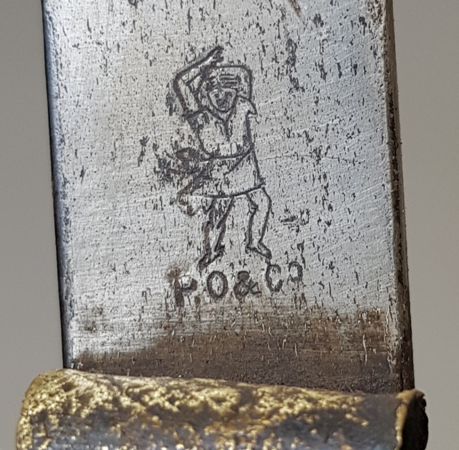 ARCHAK TADJIRIAN CONSTANTINOPLE AY YILDIZ VE SANCAK GRAVÜRLÜ GAYRİMÜSLİM PAŞA KILICI