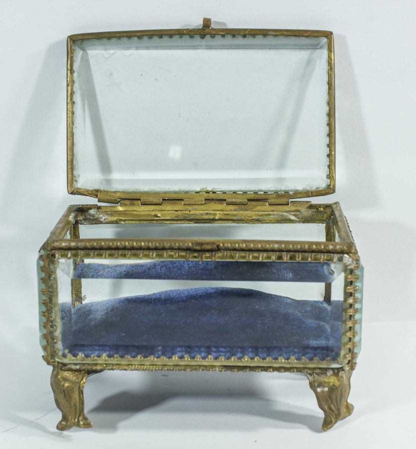 ART NOUVEAU KRİSTAL MÜCEVHER KUTUSU