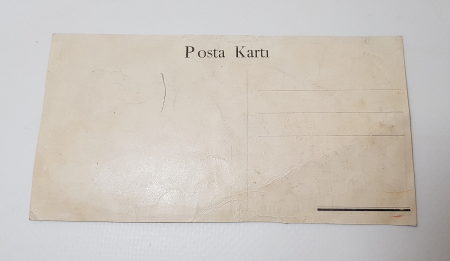 CUMHURİYET İLK DÖNEM ATATÜRK RESİMLİ DEMİRYOLU HARİTASI KARTPOSTAL