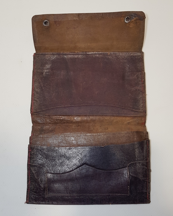 İSTANBUL YADİGARI & SOUVENIR DE CONSTANTINOPLE YAZILI DERİ CÜZDAN