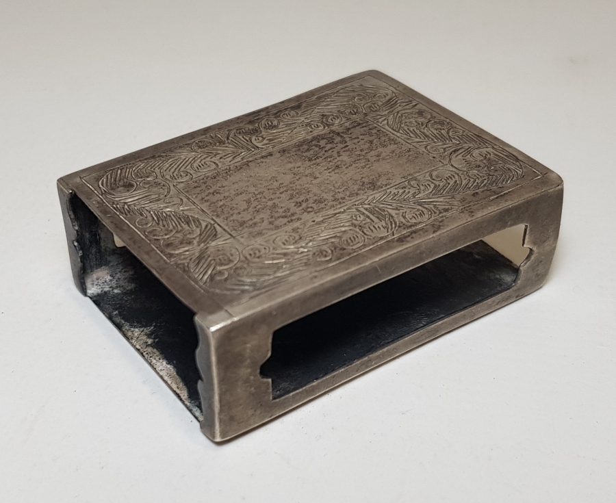 KALEM İŞÇİLİKLİ GÜMÜŞ KİBRİTLİK