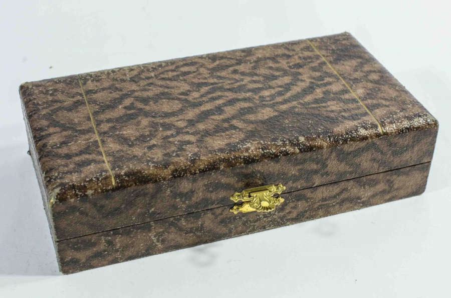 KUTUSUNDA GÜMÜŞ KAPLAMA KAŞIK SETİ