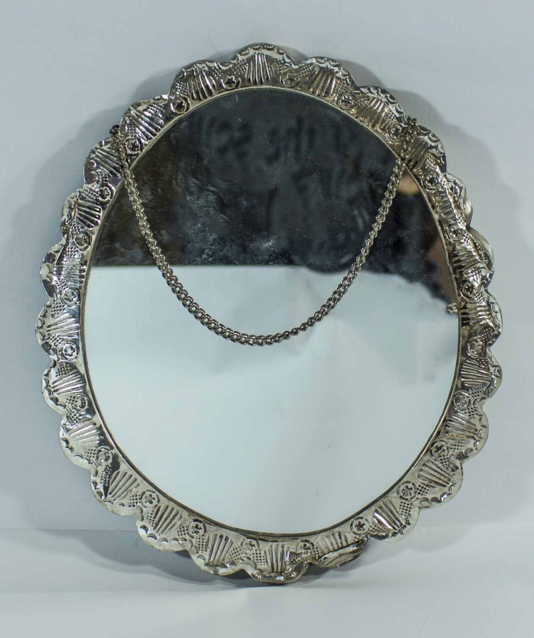 OSMANLI DEVLET ARMASI TEMALI GÜMÜŞ AYNA