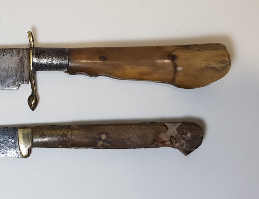 OSMANLI DÖNEMİ 2 ADET BURSA BIÇAĞI